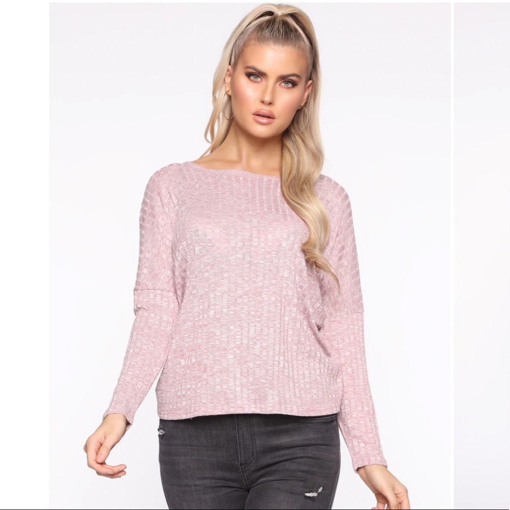 Always Sweet And Never Simple Top- Mauve